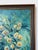 1980’s Vintage Qeri Wister Floral Still Life Oil on Canvas Painting, Framed For Sale In Miami - Image 6 of 14
