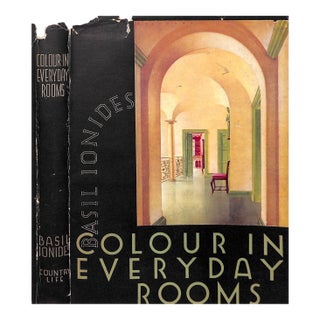 "Colour in Everyday Rooms With Remarks on Sundry Aspects of Decoration" 1934 Ionides, Basil For Sale
