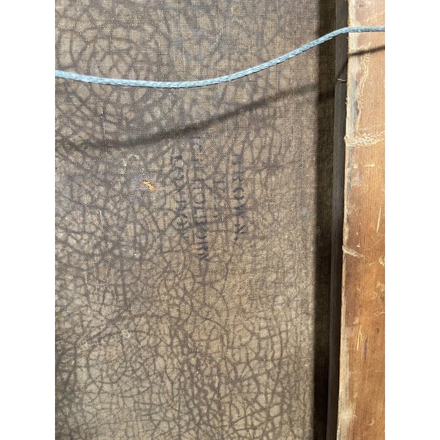 Wood Antique Edwin Longsden Long Orientalist Oil Portrait Painting Women 19th Century, Framed For Sale - Image 7 of 7