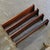 Mid-Century Modern Floating Wall Shelves, Danish, 1960s, Set of 4 For Sale - Image 4 of 14