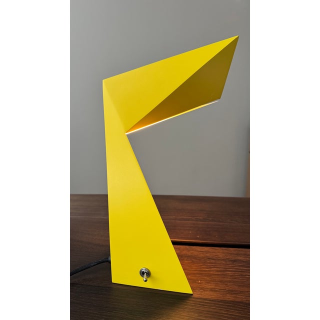 Origami Lacquered Table Lamp by Francois Champsaur, 2015 For Sale - Image 14 of 14