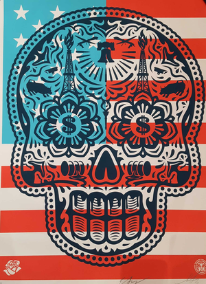 Shepard Fairey (Obey), Power Glory 'Merica, 2016, Screenprint