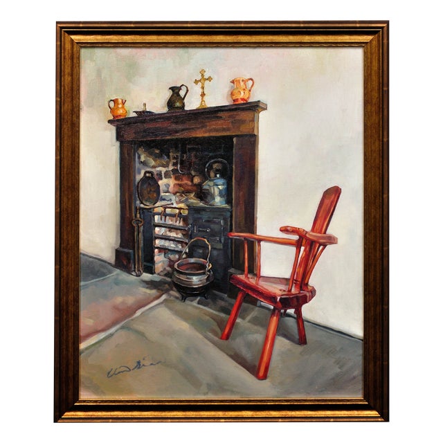 Elin Sian Blake, Ty Nain (Grandma's House), 2000s, Oil Painting For Sale