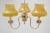 Mid-century design chandelier, 1960's. Made in germany made of glass, brass, marble. 3x e27 or e26 bulb with aged patina...