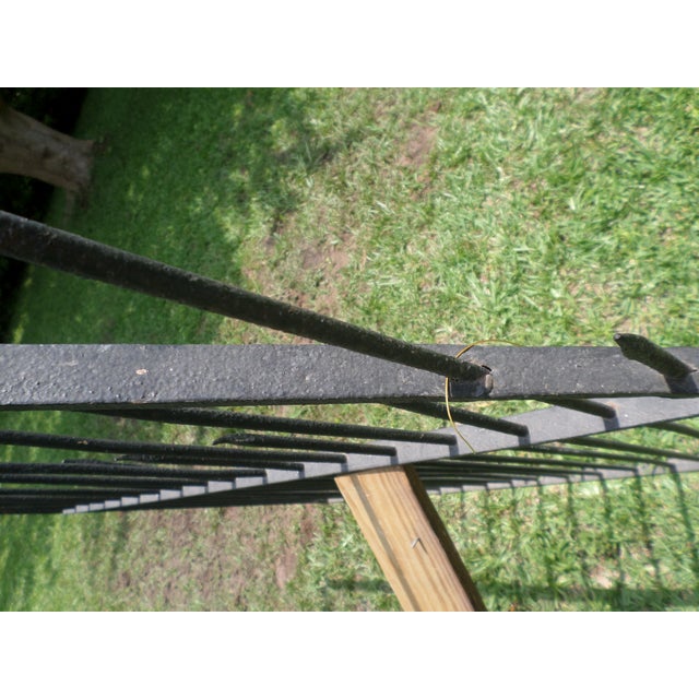 Late 18th Century Antique Wrought Iron Gate For Sale - Image 9 of 10
