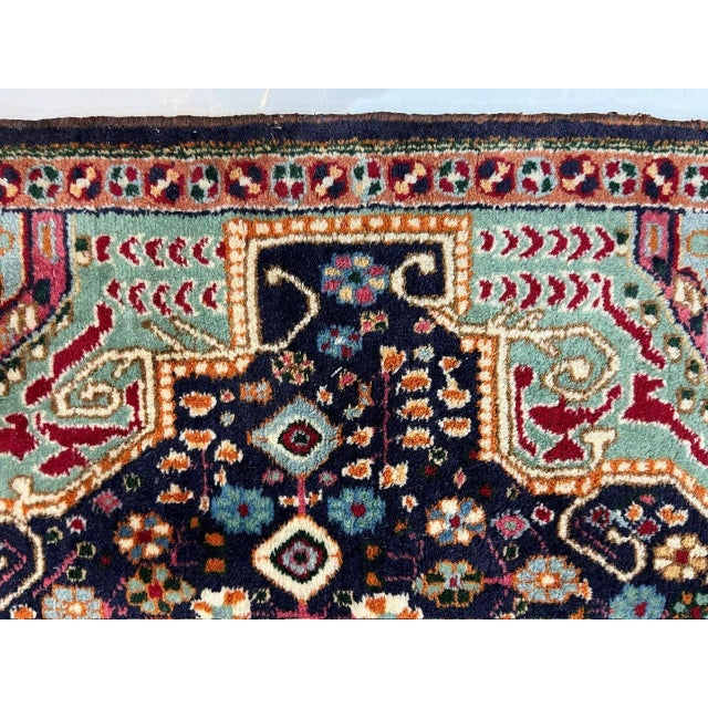 Persian 1970s Persian Hamadan , 2'7" X 3'7" For Sale - Image 3 of 5