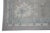 Modern Early 21st Century Gray & Blue Floral Design Handwoven Wool Turkish Oushak Rug 12' X 16'1" For Sale - Image 3 of 8