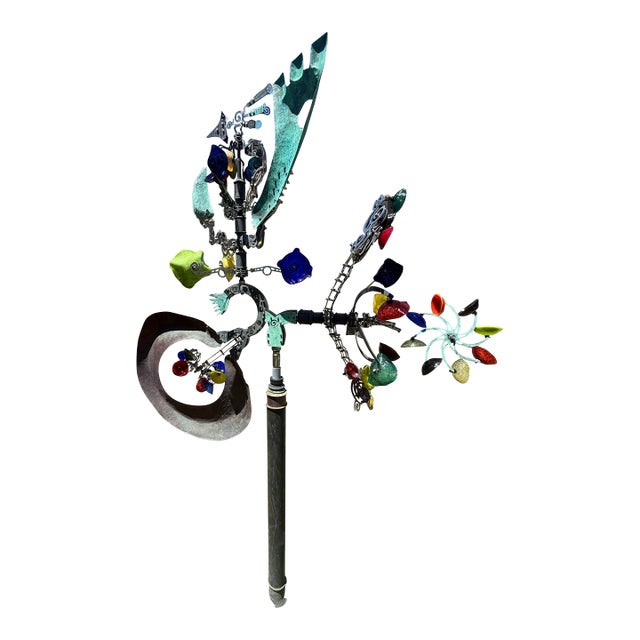 Large 2006 Andrew Carson Kinetic Sculpture For Sale