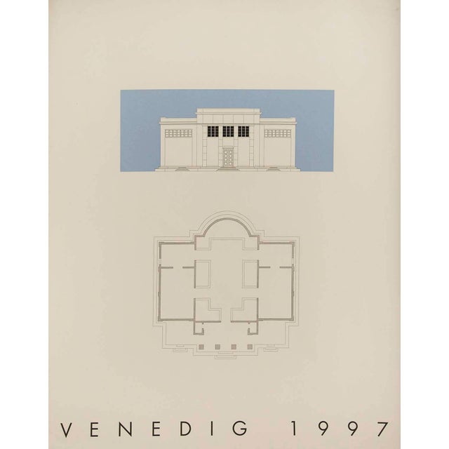 From the 'Sequences' series, this silkscreen print depicts block color and architecture. Edition of 60. Gerhard Merz (born...