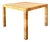 Vintage Bielecky Brothers Rattan Square Side Table For Sale
