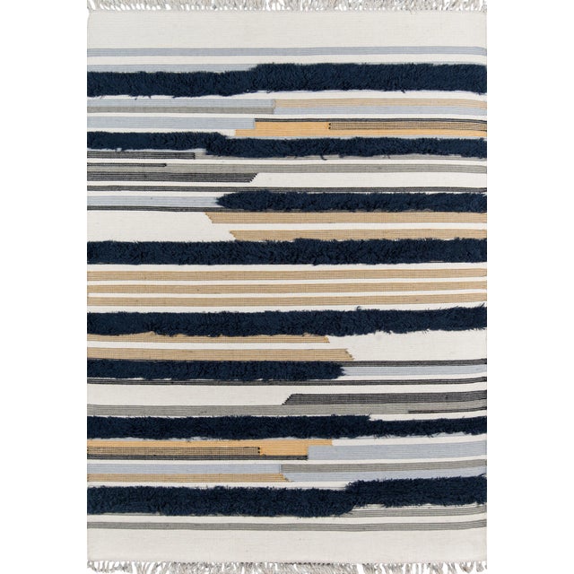 Novogratz by Momeni Indio Feliz in Navy Rug - 5'X7' For Sale