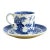 Antique English Wedgwood ‘Willow’ Coffee Cup and Saucer For Sale