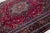 Textile 1950s Vintage Kashan Persian Medallion Wool Rug in Red For Sale - Image 7 of 10