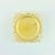 Metal Mid-Century Modern Amber Bubble Glass Wall Light by Helena Tynell for Limburg, Germany, 1970s For Sale - Image 7 of 9