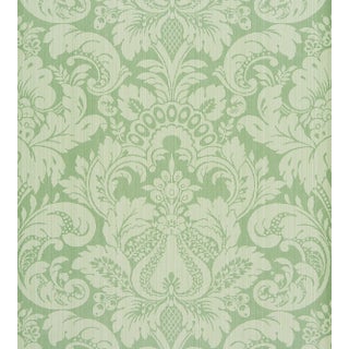 The House of Scalamandré Daphne Wallcovering, Swedish Blue For Sale