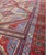 Red Vintage Oushak Gallery Rug With Soft Lavender, Warm Beige, and Muted Coral Tones 4'4" X 12'9" For Sale - Image 8 of 9