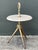 Vintage 1940s Italian Gilt Tipped Side Table For Sale In West Palm - Image 6 of 12