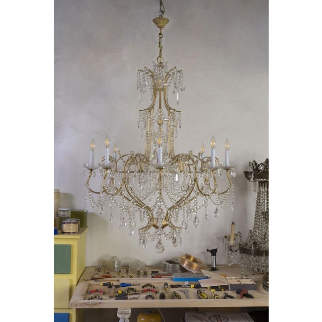 Vintage Chandelier, 1980s For Sale - Image 16 of 16