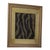 Modern Regine Stie Velvet Textile by Schumacher in Recycled Gold Frame For Sale - Image 3 of 5