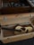 Mid-Century Birch Plywood Storage Trunk, Original Stanley Hardware For Sale - Image 4 of 5