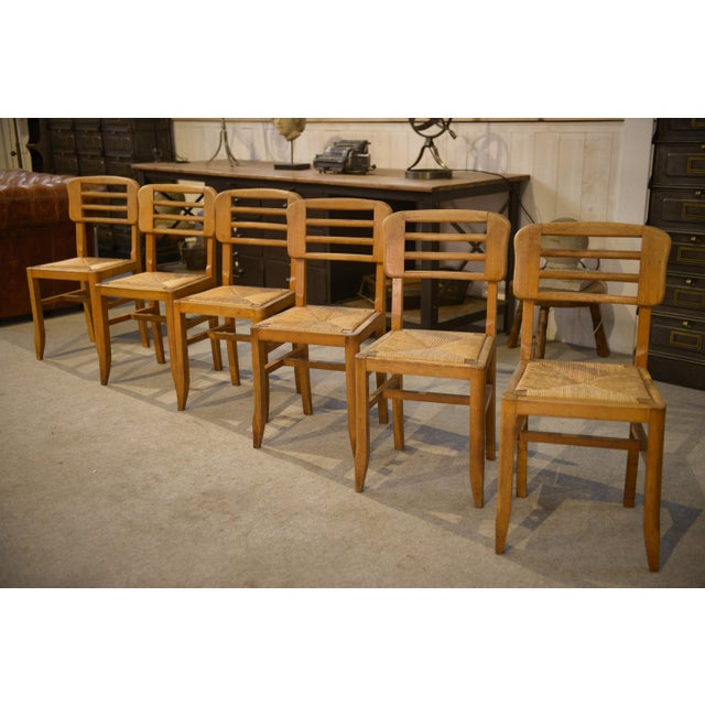 Chairs by Pierre Cruège, 1950s, Set of 6 For Sale - Image 4 of 15