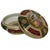 Josef Kuba Werkstätte (Josef Kuba Workshop) A beautiful round covered porcelain box decorated with ornate panels of...