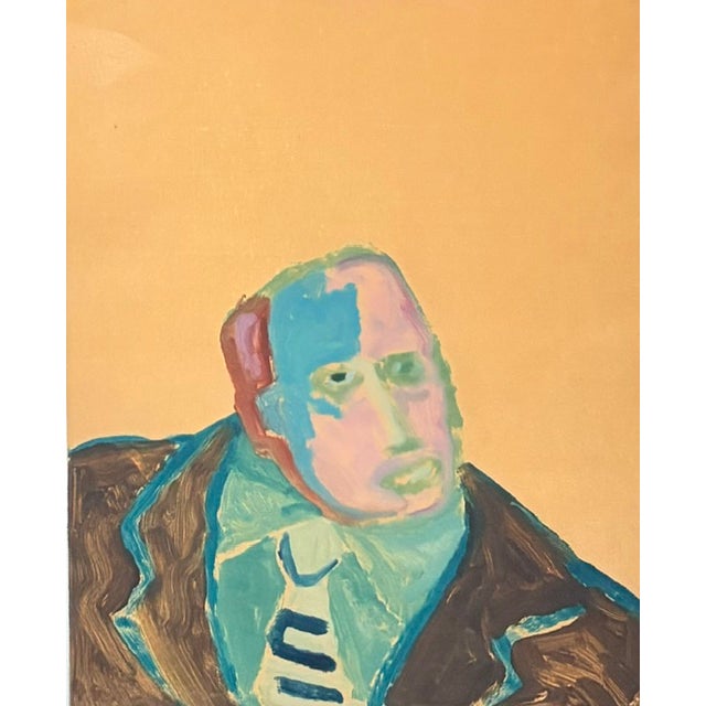 Mid-Century Modern Original Mid Century Pop Art Painting Titled the Godfather - Signed For Sale - Image 3 of 9