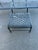 2010s Cast Aluminum Hanamint Bench and Ottoman ** For Sale - Image 5 of 6