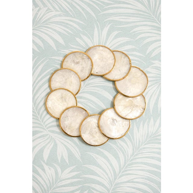 Perfect for bar carts, cocktail tables, and stylish tabletop entertaining. A beautiful set of vintage drink coasters...