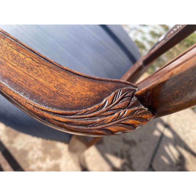 Late 19th Century A Set of 8 Hepplewhite Dining Chairs, Mahogany For Sale - Image 9 of 11