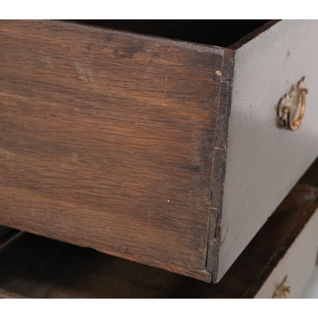 Antique William and Mary Jacobean Joined Oak Provisional Chest of Drawers, 1690 For Sale - Image 17 of 18