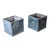 Pair of English 19th Century Solid Lead Box Planters For Sale