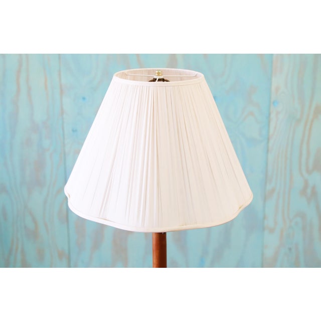 1970s Danish Modern Teak Floor Lamp Josef Frank (After) For Sale - Image 6 of 8