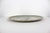Vintage, signed, speckled studio stoneware pottery platter. Beautiful neutral gray tan tones with a subtle floral pattern....