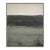 Framed Abstract Minimalist Seascape / Landscape Oil Painting / Neutral Color Palette / Color Field For Sale