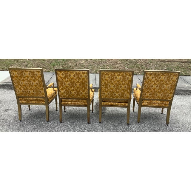 Mid Century 1950’s Chairs - Set of Four For Sale - Image 4 of 6