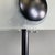 Italian Modern Floor Lamp in Matt Glass Lampshape and Black Metal, 1980s For Sale - Image 11 of 18