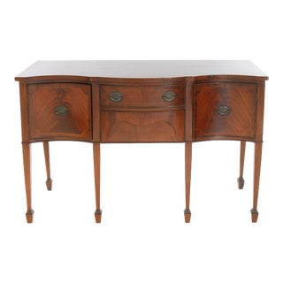 Hepplewhite Style Mahogany Sideboard / Server For Sale