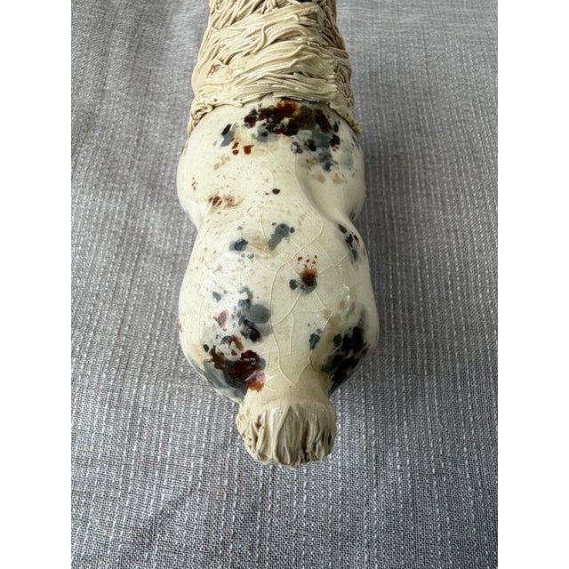 Vintage Cheval Ceramics Appaloosa Pony Figure Spaghetti Effect Mane For Sale - Image 13 of 17