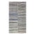 Vintage Turkish Kilim Rug, Handwoven Wool, Earth Tones Stripes, 1980s, 6' x 10' For Sale