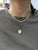 Art Deco 6.36cts Ethiopian Opal Pendant With Natural Diamonds Halo in 14k Solid Gold For Sale - Image 3 of 8
