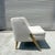 Mid-Century Lounge Chair in the Style of Gio Ponti in Schumacher Boucle For Sale - Image 9 of 11