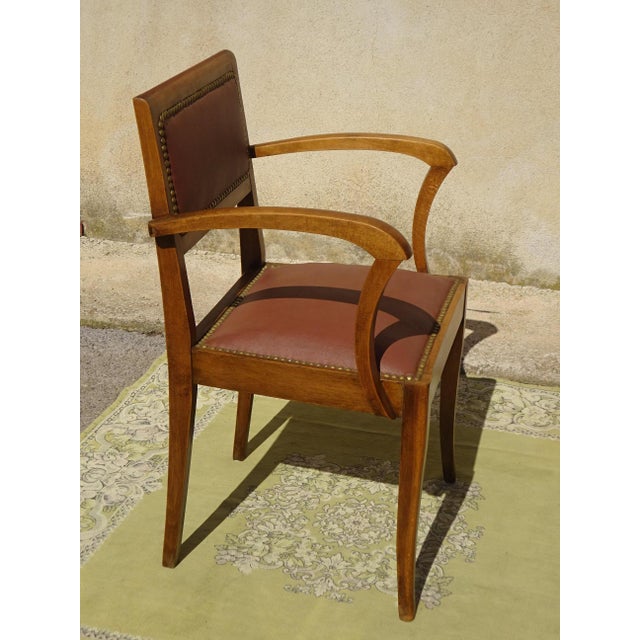 Vintage Art Deco Bridge Chairs, 1940s, Set of 3 For Sale - Image 9 of 18