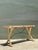 Vintage Wood and Metal Extendable Console Table For Sale - Image 15 of 18