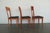 Wood Vintage A. Sibau Italian Modern Dining Chairs (Set of 6) For Sale - Image 7 of 17