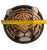 Ceramic Vintage Italian Taste Setter Sigma Hand-Painted Tiger Face Ceramic Bowl/Sculptural Dish For Sale - Image 7 of 10