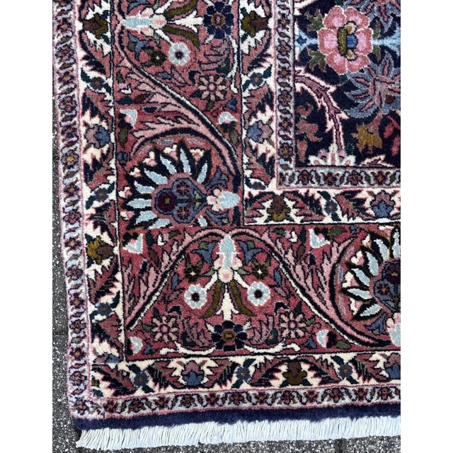 1950s Vintage Bidjar Oriental Rug, 1950s For Sale - Image 5 of 6