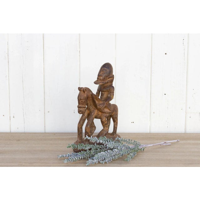 Original 19th Century African Warrior Statue Chairish