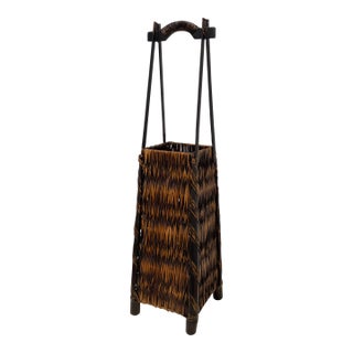 Japanese Ikebana Flower Basket For Sale