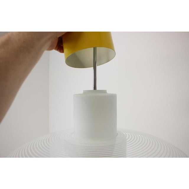 Mid-Century Glass Pendant, 1970s For Sale - Image 11 of 15